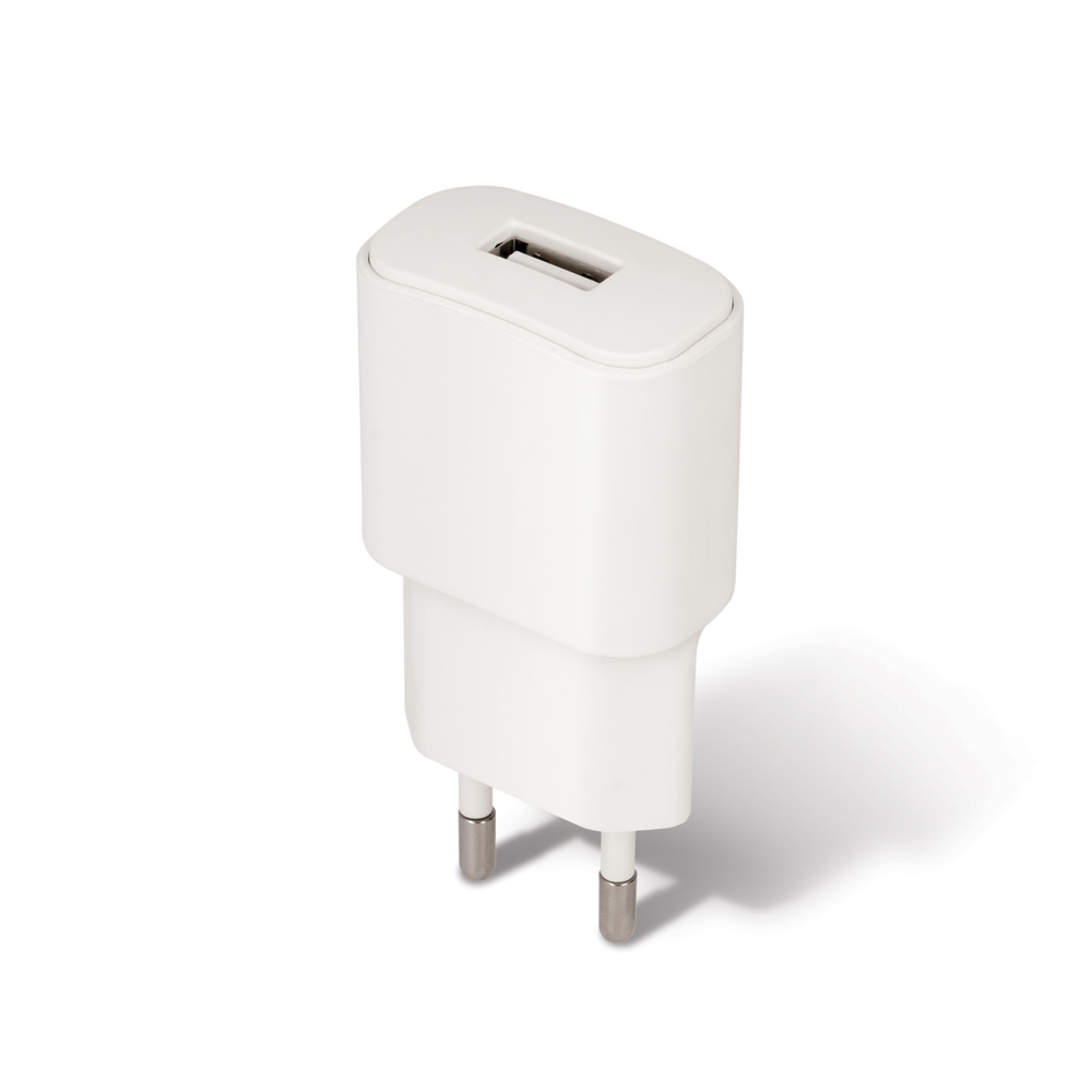 121176_oryg Forever TC-01 charger 1x USB 2A white - Image 1