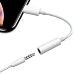 Devia adapter EC090 jack 3,5mm - Lightning white - Image 3