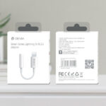 Devia adapter EC090 jack 3,5mm - Lightning white - Image 5
