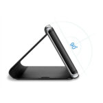 Smart Clear View case for Samsung Galaxy A14 4G / A14 5G black - Image 4