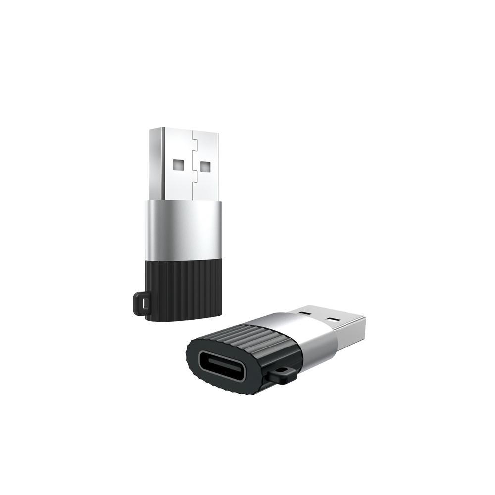200191_oryg XO adapter NB149-E USB-C - USB black - Image 1