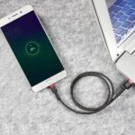 Baseus cable Cafule USB - microUSB 2,0 m 1,5A black-red - Image 8