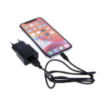 Maxlife MXTC-01 charger 1x USB 2.1A black + microUSB cable - Image 5