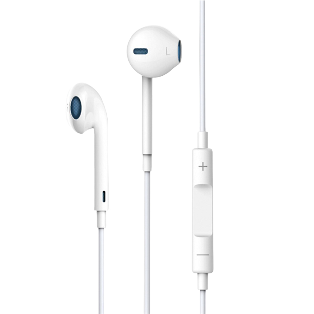 244246_oryg Devia wired earphones Smart jack 3,5mm white - Image 1