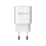 Forever TC-05-33AC GaN PD QC charger 1x USB-C 1x USB 33W white - Image 3