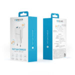 Forever TC-05-33AC GaN PD QC charger 1x USB-C 1x USB 33W white - Image 6