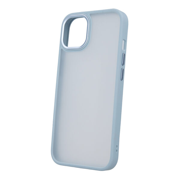 Satin Matt case for iPhone 16 Pro 6,3 blue