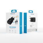 Forever TC-01 charger 1x USB 2A black + Lightning cable - Image 8