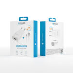 Forever TC-01 charger 1x USB 2A white + microUSB cable - Image 6