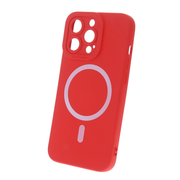 Silicon Mag case for iPhone 13 6,1 red