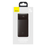 Baseus LiPo PowerBank 10000mAh 20W 2xUSB + USB-C Bipow juoda - Image 8