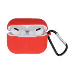 Dėklas Airpods 4 / Airpods 4 ANC red with hook - Image 3