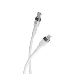 Forever Flexible cable USB-C - Lightning 2,0 m 20W white - Image 5
