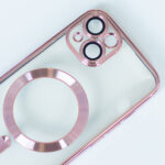 Color Chrome Mag case for iPhone 15 Pro 6,1 rose gold - Image 12