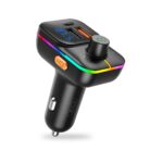 XO transmitter FM BCC09 Bluetooth MP3 car charger 25W black