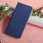 Smart Magnet dėklas Xiaomi Redmi Note 14 5G (Global) – spalva: tamsiai mėlyna - Image 3