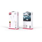 XO wired earphones EP66 USB-C white - Image 3