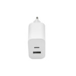Maxlife MXTC-06 PD QC charger 1x USB-C 1x USB 20W white - Image 6