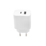 Maxlife MXTC-06 PD QC charger 1x USB-C 1x USB 20W white - Image 9