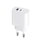 Maxlife MXTC-06 PD QC charger 1x USB-C 1x USB 20W white - Image 12