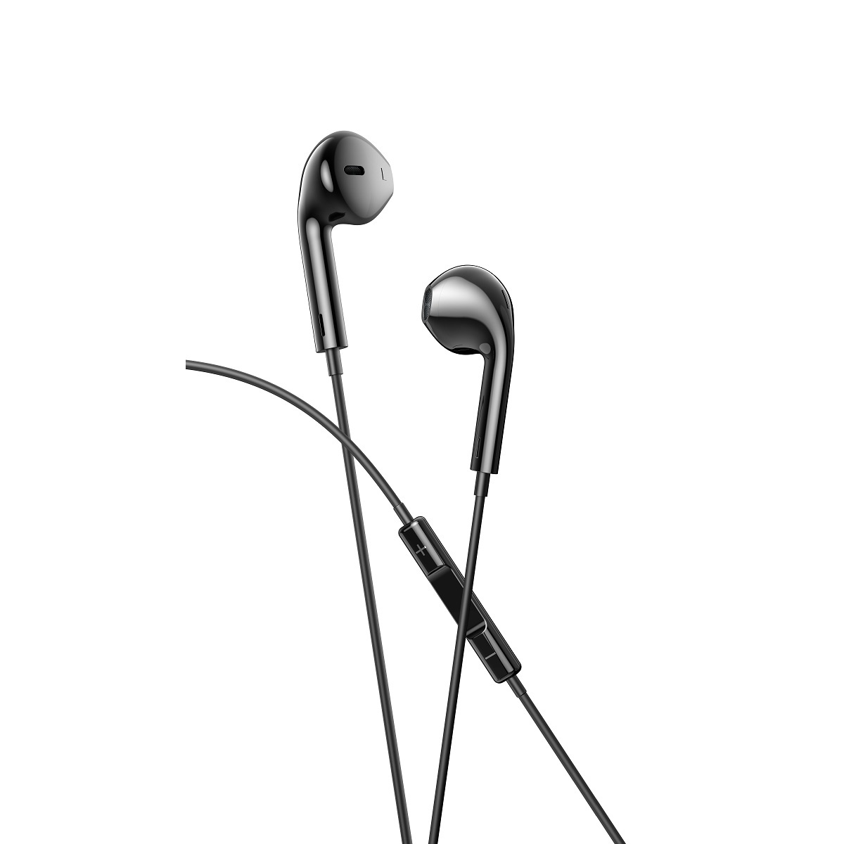 339267_oryg XO wired earphones EP72 USB-C black - Image 1
