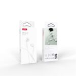 XO wired earphones EP72 USB-C white - Image 3