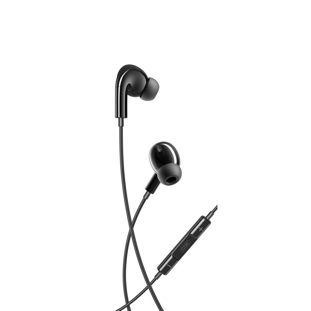 339280_oryg XO wired earphones EP73 USB-C black - Image 1