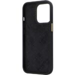 Guess case for iPhone 13 Pro Max 6,7" GUHCP13XM4DGPK black HC Silicone Logo Strass 4G - Image 8