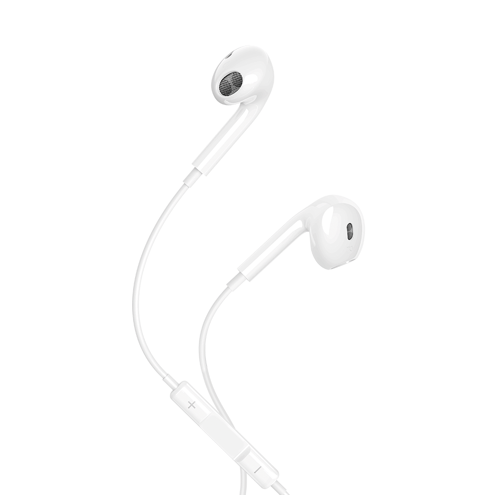 348506_oryg Maxlife wired earphones MXEP-04 USB-C white - Image 1
