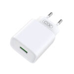 XO wall charger CE02D QC 3.0 18W 1x USB white + USB-C cable - Image 3