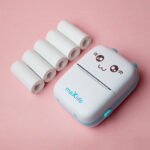 Maxlife Bluetooth thermal printer MXTP-100 blue - Image 6