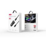 XO car charger CC57 PD 25W 1x USB-C black + USB-C - Lightning cable - Image 3