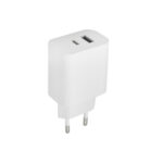 Maxlife MXTC-06 PD QC charger 1x USB-C 1x USB 30W white - Image 9