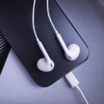 Maxlife wired earphones MXEP-04 USB-C white - Image 3