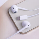 Maxlife wired earphones MXEP-04 USB-C white - Image 5