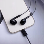 Maxlife wired earphones MXEP-04 USB-C black - Image 3