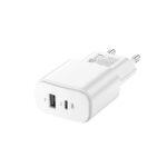 Forever TC-01-20AC PD QC charger 1x USB-C 1x USB 20W white - Image 4