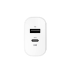 Forever TC-01-20AC PD QC charger 1x USB-C 1x USB 20W white - Image 6