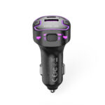 XO transmitter FM BCC12 Bluetooth MP3 car charger 3,1A black - Image 4