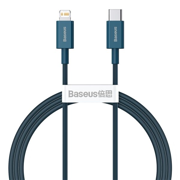Baseus cabel Superior PD USB-C - Lightning 1,0m blue 20W
