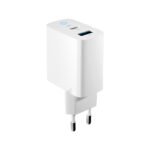 Forever TC-06-20AC PD QC charger 1x USB-C 1x USB 20W white - Image 5