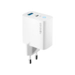 Forever TC-06-20AC PD QC charger 1x USB-C 1x USB 20W white - Image 6