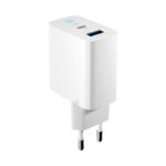 Forever TC-06-33AC GaN PD QC charger 1x USB-C 1x USB 33W white - Image 5