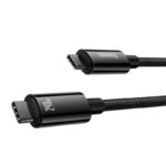 Baseus cable Tungsten PD USB-C - USB-C 1,0m black 240W - Image 3