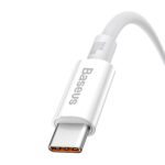 Baseus cabel Superior USB - USB-C 2,0m moon white 100W P10320102214-03 - Image 5