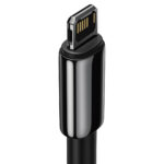 Baseus cable Tungsten USB - Lightning 2,0m 2,4A black - Image 4
