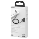 Baseus cable Tungsten USB - Lightning 2,0m 2,4A black - Image 10