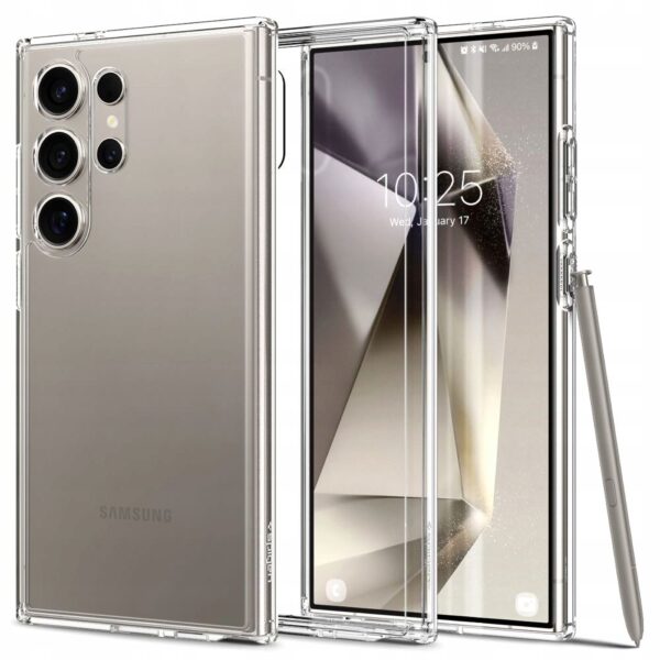 Spigen Ultra Hybrid Case for Samsung Galaxy 24 Ultra crystal  clear