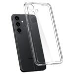 Spigen Ultra Hybrid case for Samsung Galaxy S24 crystal clear - Image 9