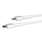 Devia laidas Kintone EC150 USB-C - Lightning 1,0 m 3A 27W – spalva: balta - Image 4